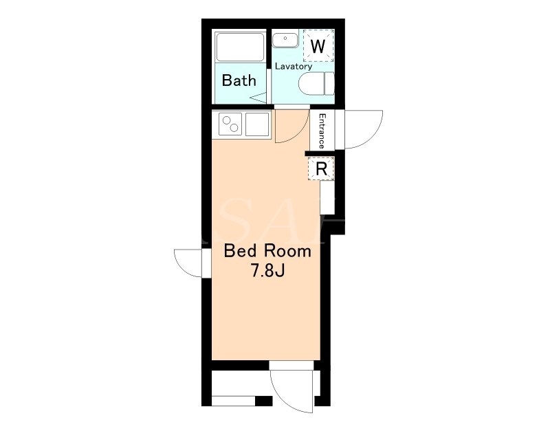 KITAKOIWA-RESIDENCE 間取り