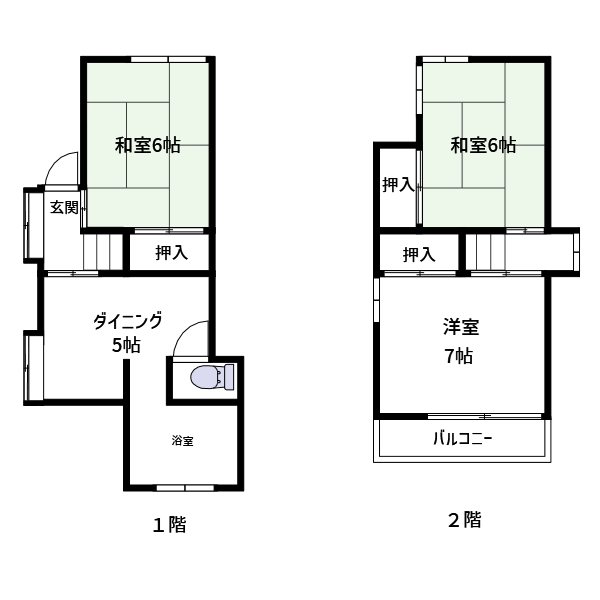 鈴木貸家 間取り