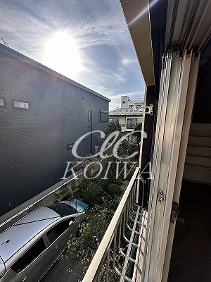 白井荘 ベランダ