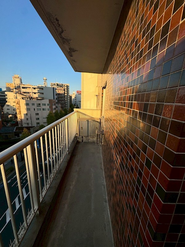 花川戸サニーマンション ベランダ