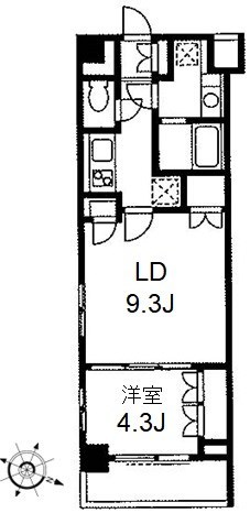 デュオステージ東十条 間取り