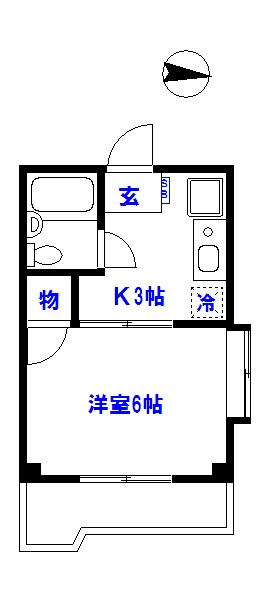 シティハイムカネカ 間取り