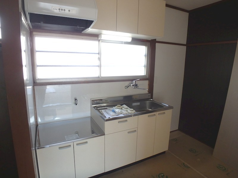 コーポながい キッチン