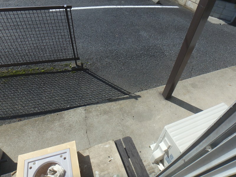 コーポながい ベランダ