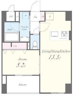 GRACE　KR　ASAKUSA   間取り