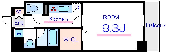アンファンテーヌ  間取り図