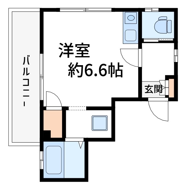 鈴木アパート 間取り図
