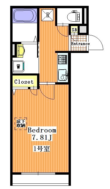 ファイネス梅田A棟 間取り