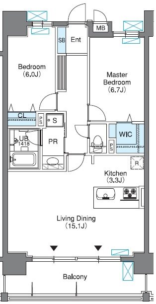 ロイヤルパークスリバーサイド 間取り