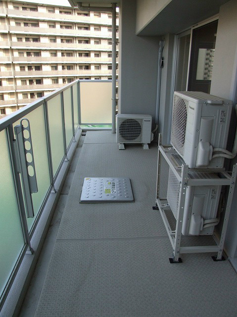 ロイヤルパークスリバーサイド ベランダ