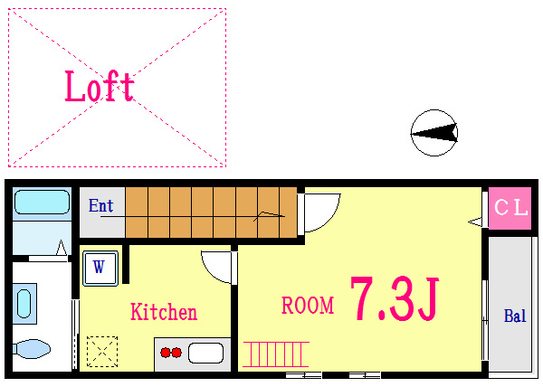 マーレ船堀 間取り