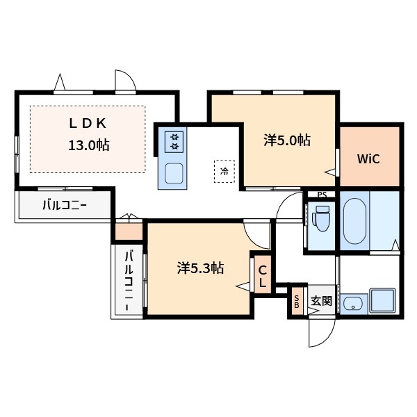 ル　リアン 間取り図