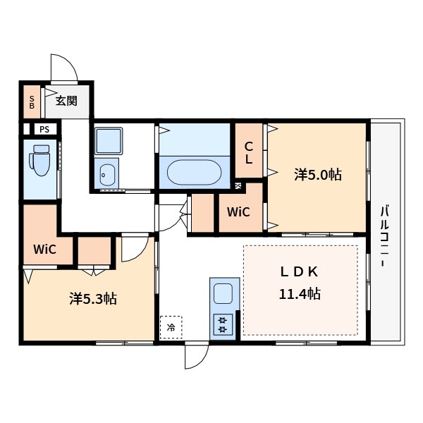 ル　リアン 間取り図