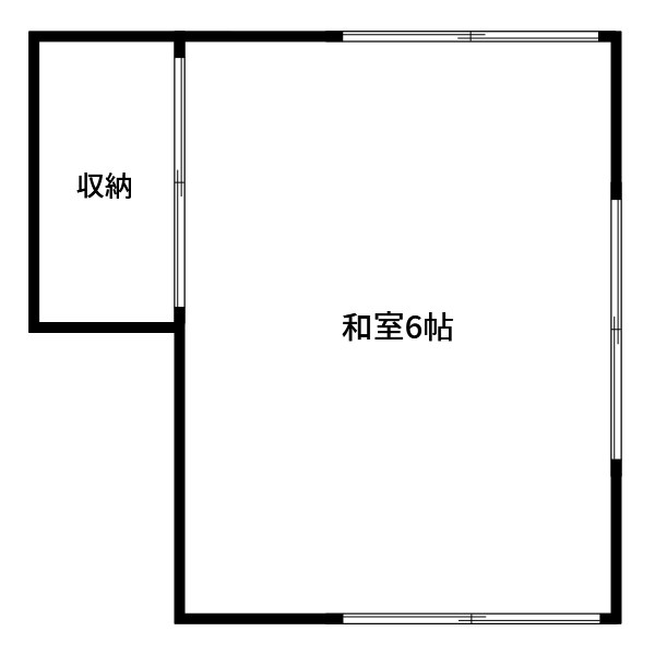 沢井アパート 間取り