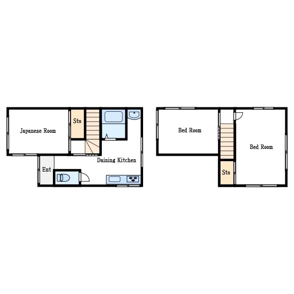 江戸川2丁目戸建 間取り
