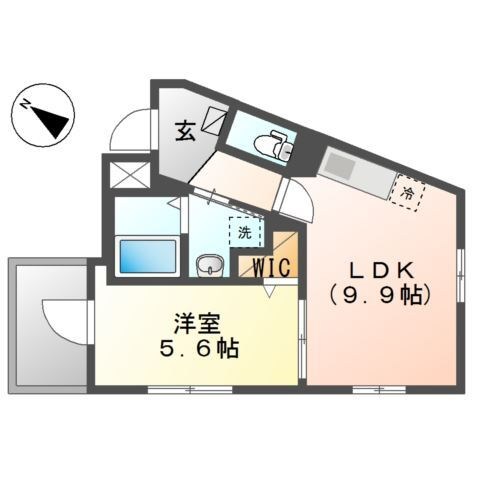 DIMORA北千住 間取り