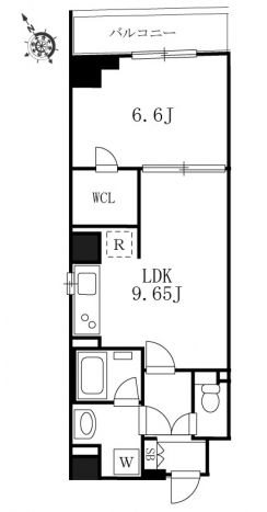 GRANPASEO八丁堀（グランパセオ八丁堀） 間取り