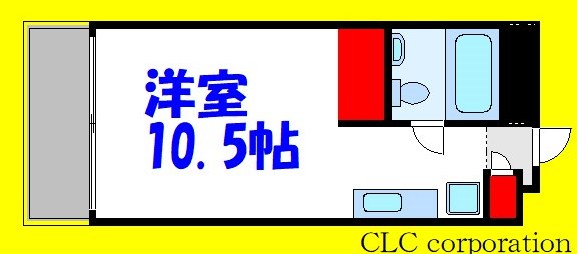 カーサ第二宇喜田４号棟 306号室 間取り