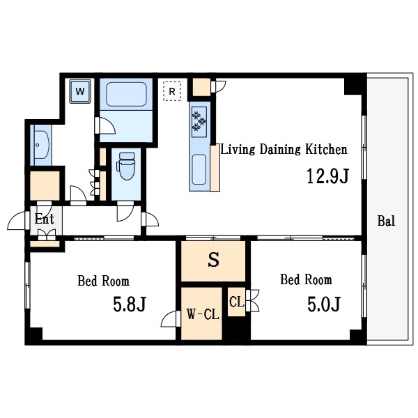 グランカーサ瑞江 間取り