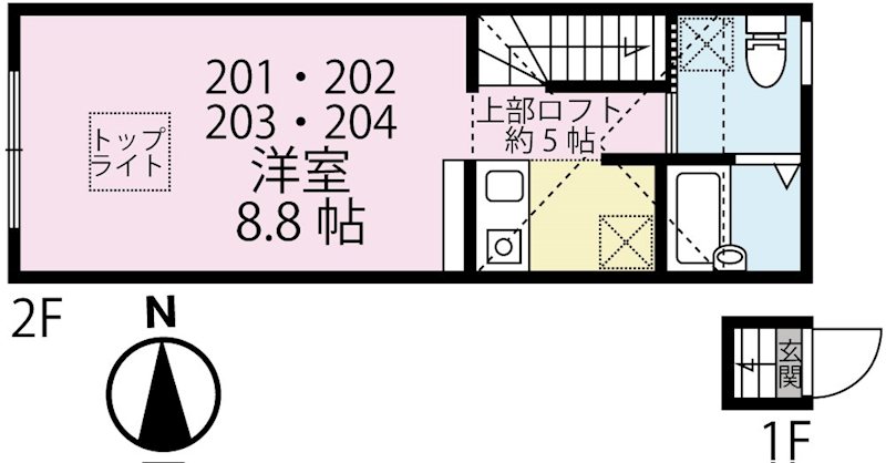 MINA NIJUKU 間取り