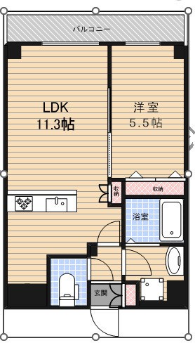 RIDGE王子神谷 間取り