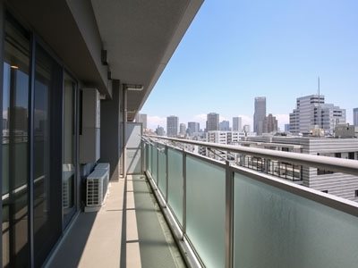 リエトコート　アルクスタワー ベランダ