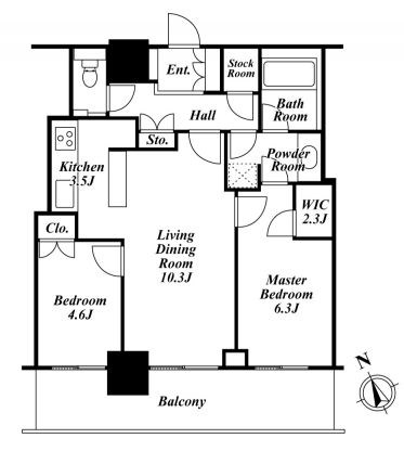 リエトコート　アルクスタワー 間取り