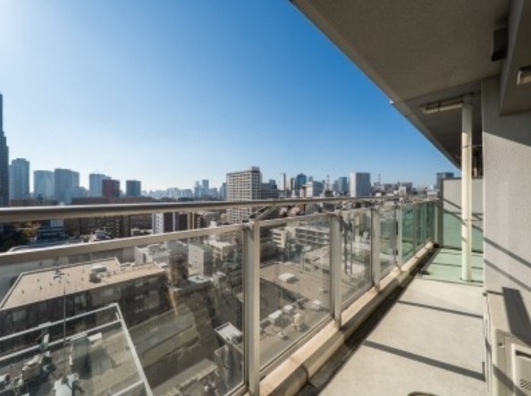 リエトコート　アルクスタワー ベランダ