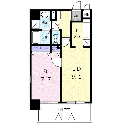 フェスタ元浅草 間取り