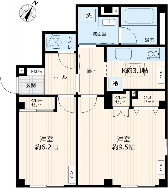 カーサ・コモド 間取り
