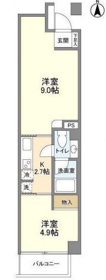 Ｂａｕｍｐｌａｔｚ（バウムプラッツ） 間取り図