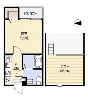 エスカリエ・ルージュ 間取り