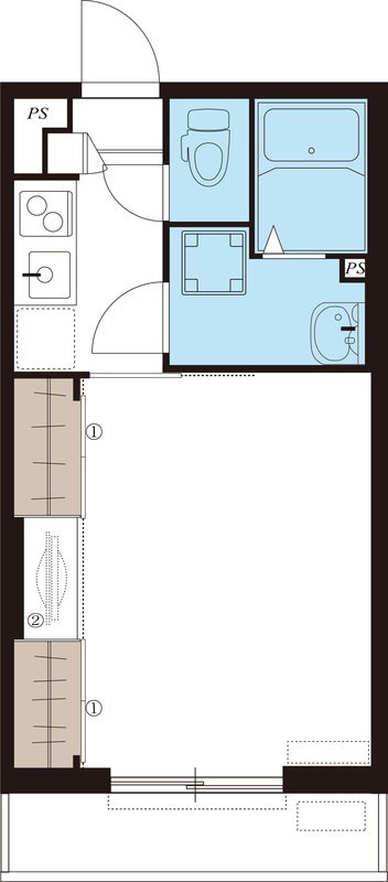 リブリ・江北Ⅱ  間取り