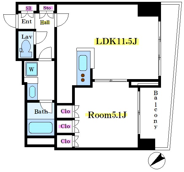 日本橋ファーストレジデンス 間取り