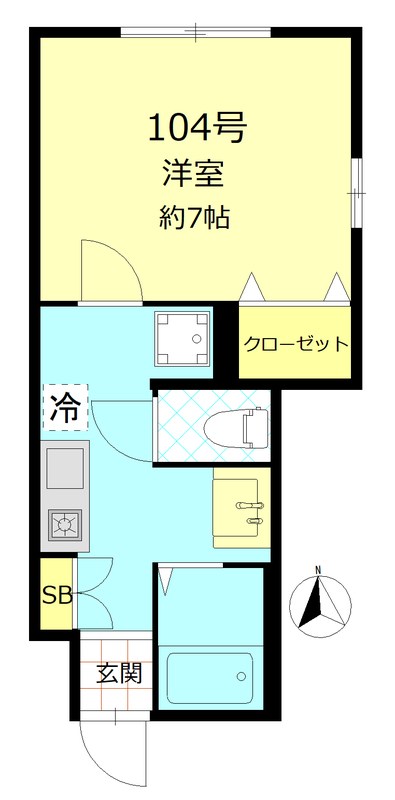 リラサンテ立花  間取り