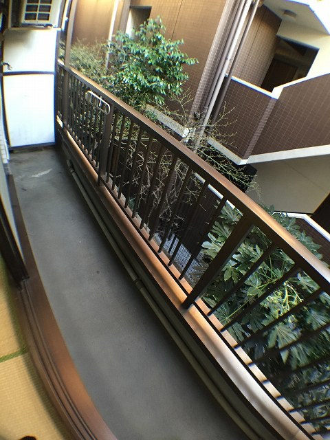 リオハイツ駒三 ベランダ