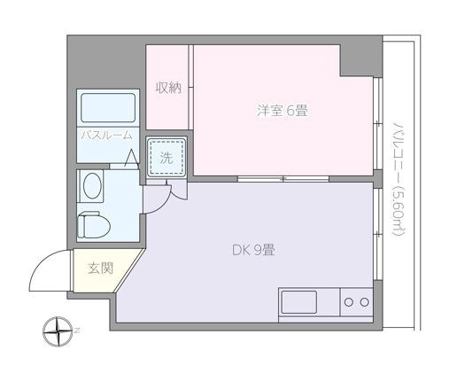 朝日雷門マンション 間取り