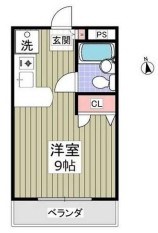 シティハイツ 402号室 間取り