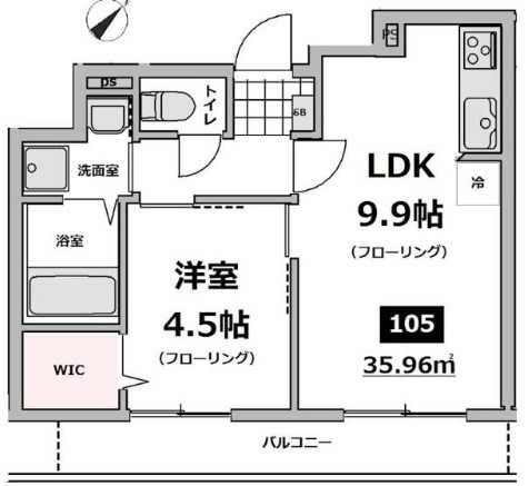 仮称）メゾン・ド・ソレイユ 間取り