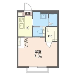 エクセリオン・Ｕ 205号室 間取り