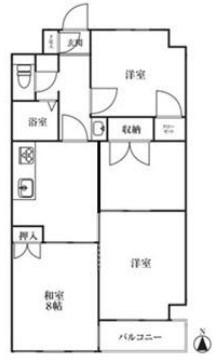 ファインクロス６番館 間取り