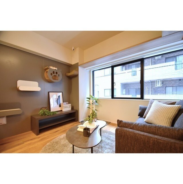 ルクレ日本橋蛎殻町  リビング