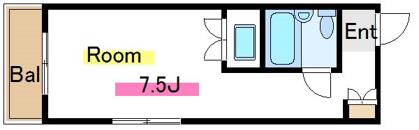 グローリア初穂大島Ⅱ 間取り