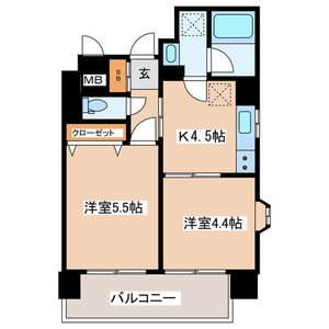 サンクエトワール 間取り図