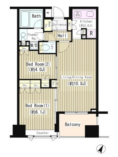 コクヨーレ日本橋 間取り