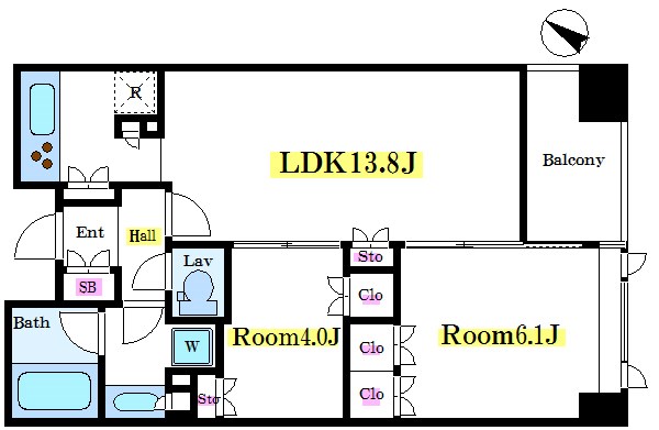 コクヨーレ日本橋 間取り