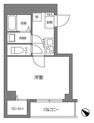 aLATO王子 間取り