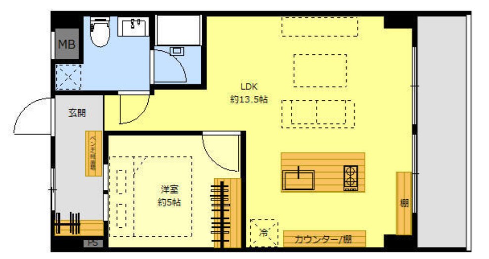 シティハイム町屋 間取り
