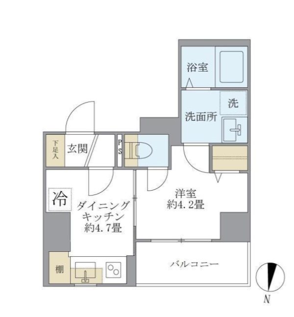 シティフォレスト森下 間取り図