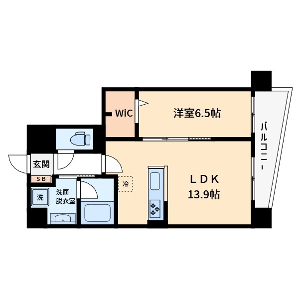 ラグゼナ平井サウス 間取り図